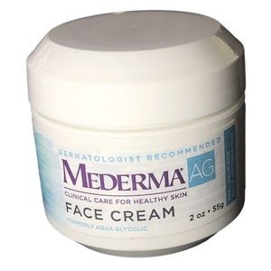 Mederma AG Face Cream Clinical Care For Healthy Skin 2 oz Aqua Glycolic New
